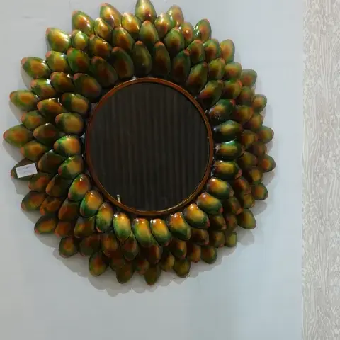 METAL SUN BURST MIRROR