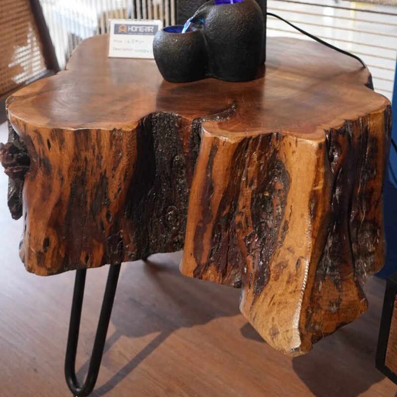 Natural Resin End_Coffee Table