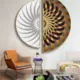 spherical dual wall art